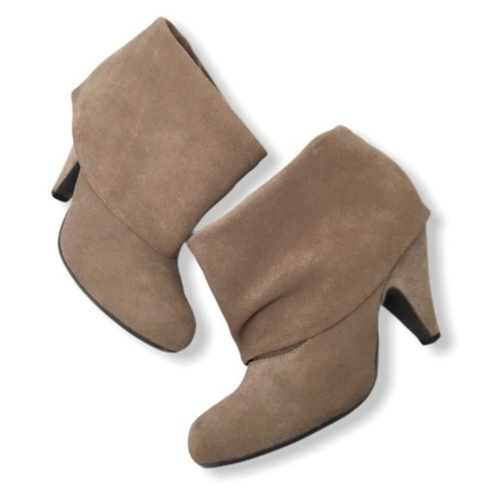 Steve Madden Suede Fold Over Ankle Bootie